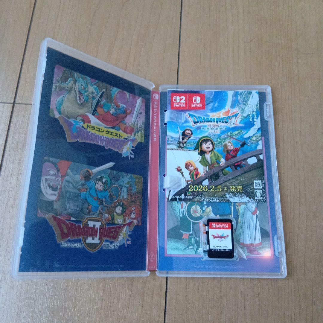 任天堂Switchソフト、ドラゴンクエスト１．２．３セット