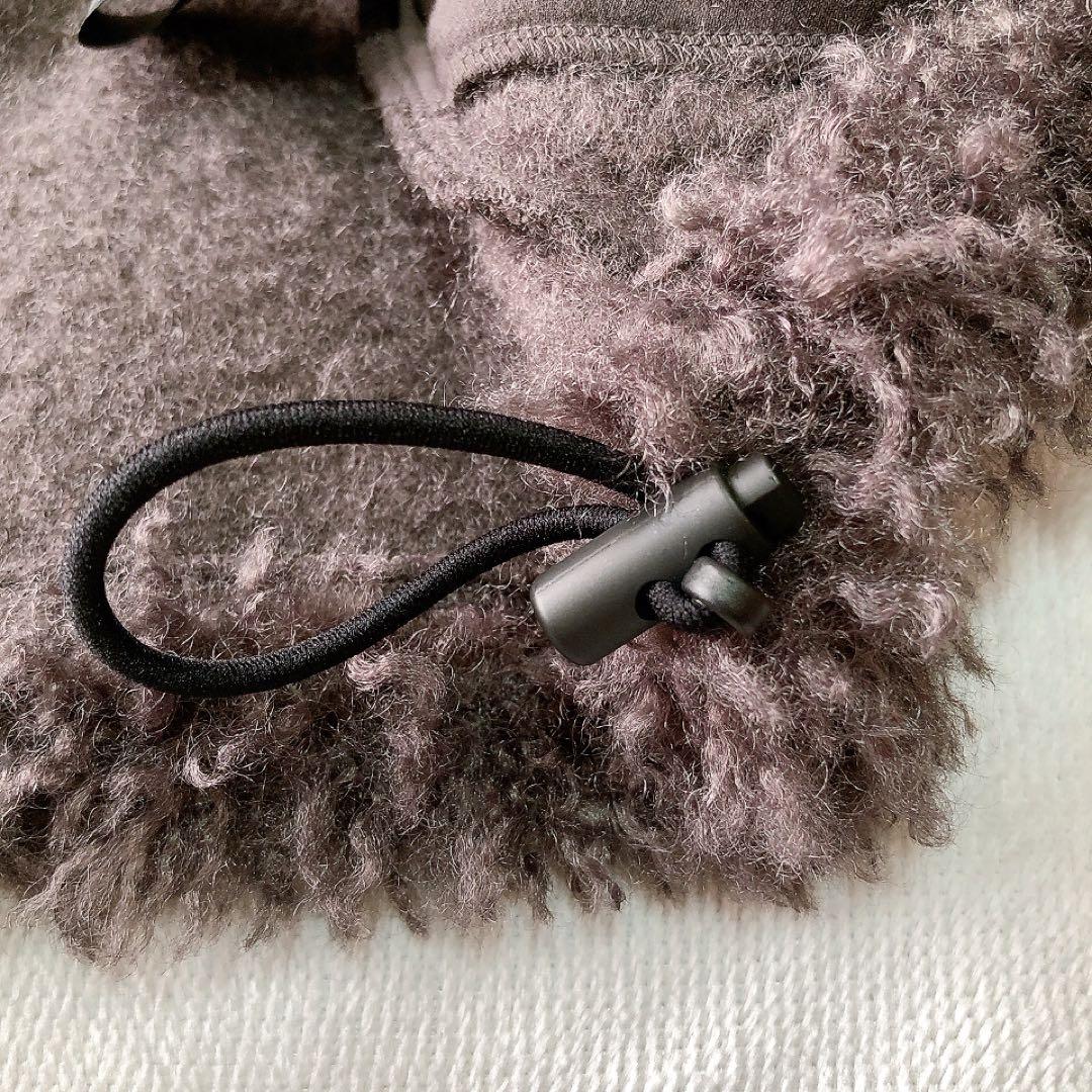 コグザビッグスモーク KRISTEN VEST ファーベスト グレー NOBLE