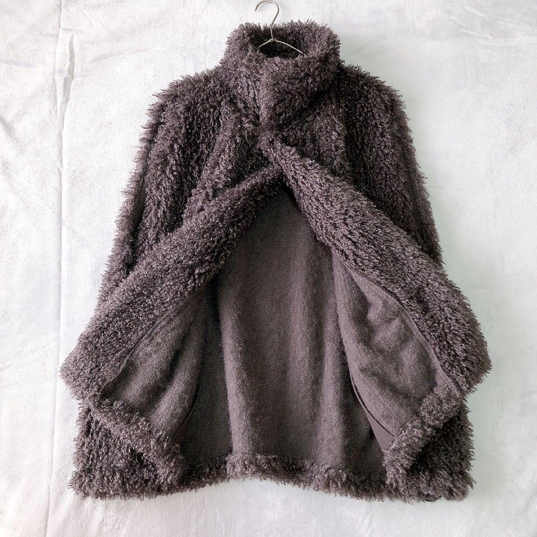 コグザビッグスモーク KRISTEN VEST ファーベスト グレー NOBLE