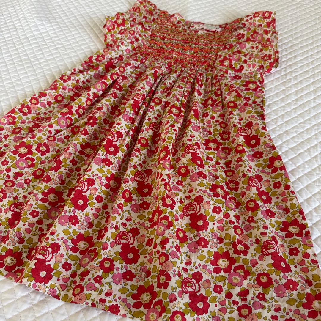 ボンポワン　リバティワンピース　10A