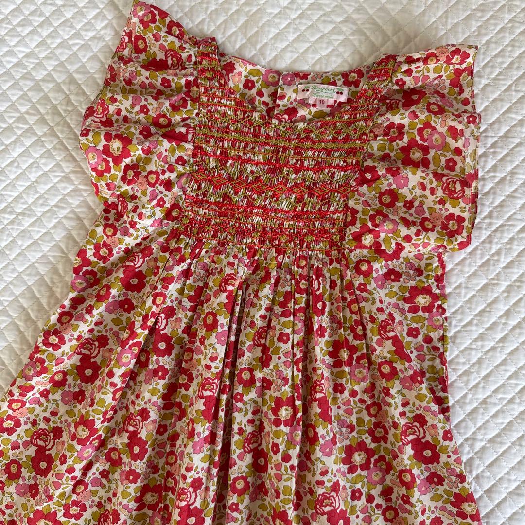 ボンポワン　リバティワンピース　10A