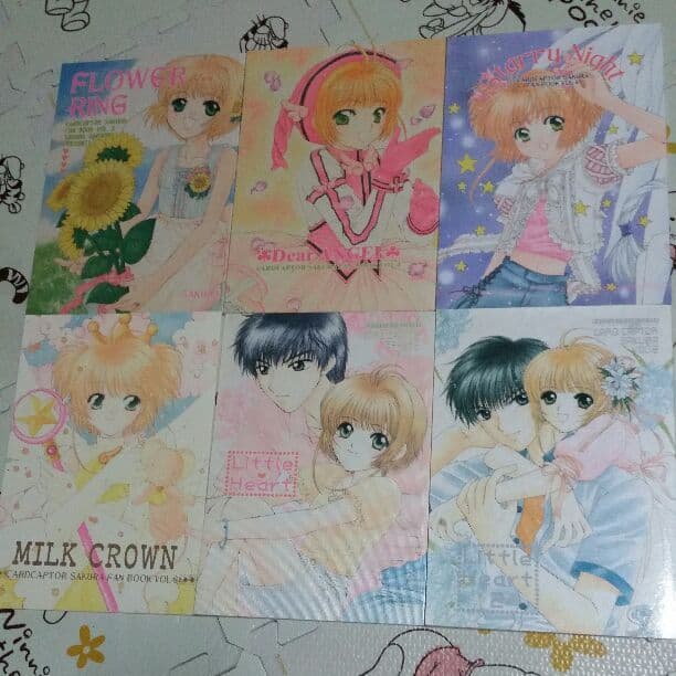 カードキャプターさくら 同人誌 ６冊 桃矢　ユエ　ケロ　知世