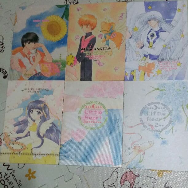 カードキャプターさくら 同人誌 ６冊 桃矢　ユエ　ケロ　知世