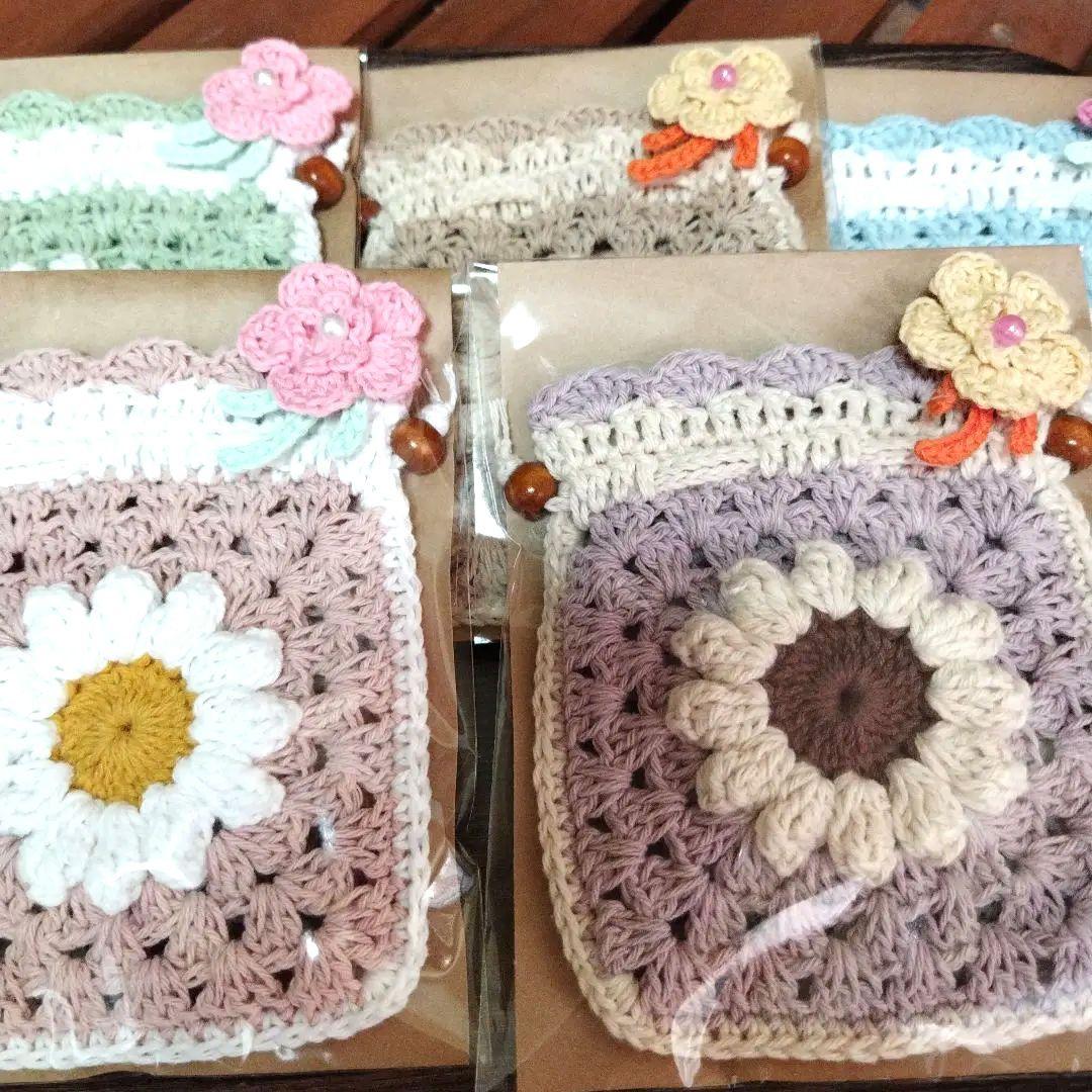 ♡あい様確認用♡【グラニー巾着40個】グラニースクエア♪