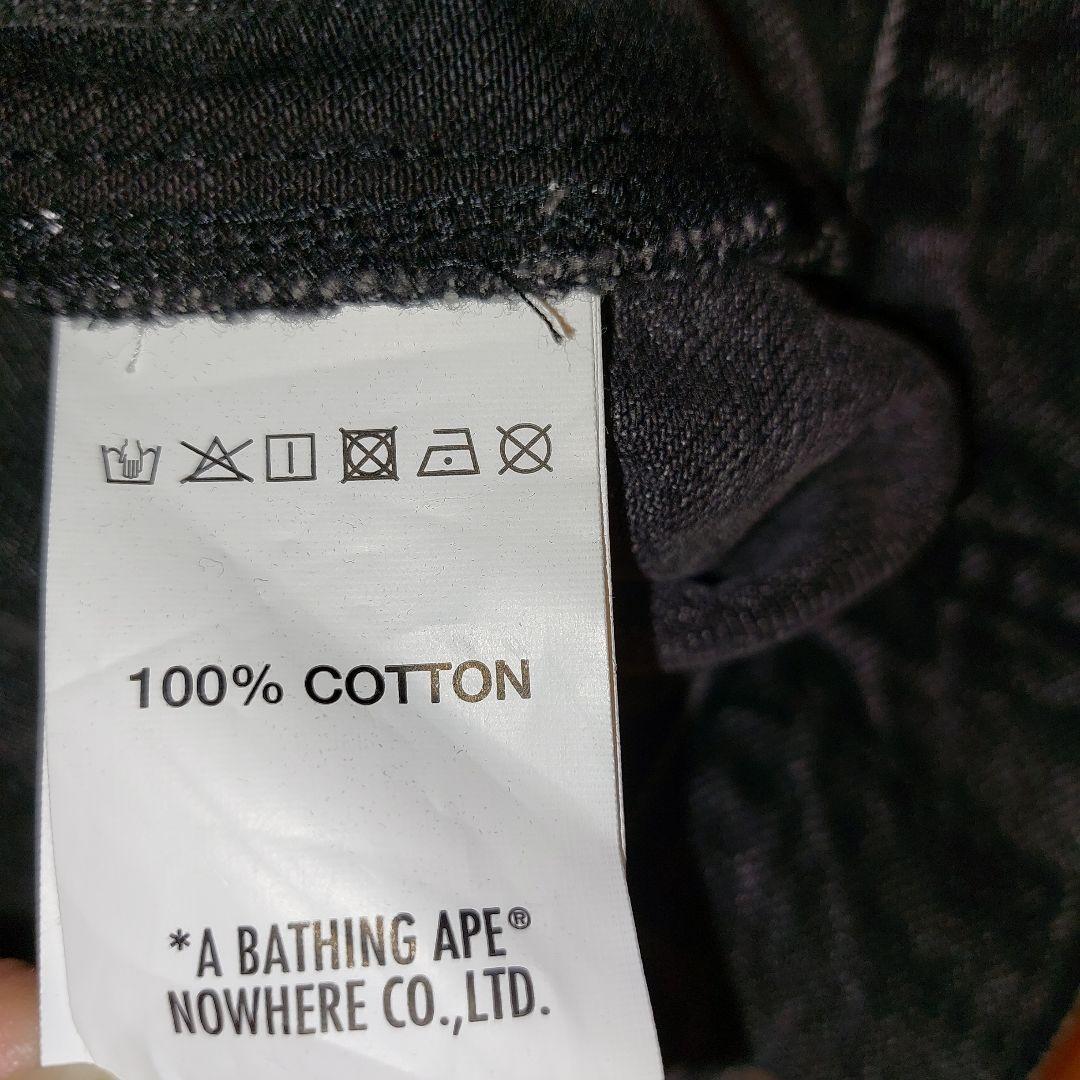 美品 BAPY BY A BATHING APE ブラック GジャンXS