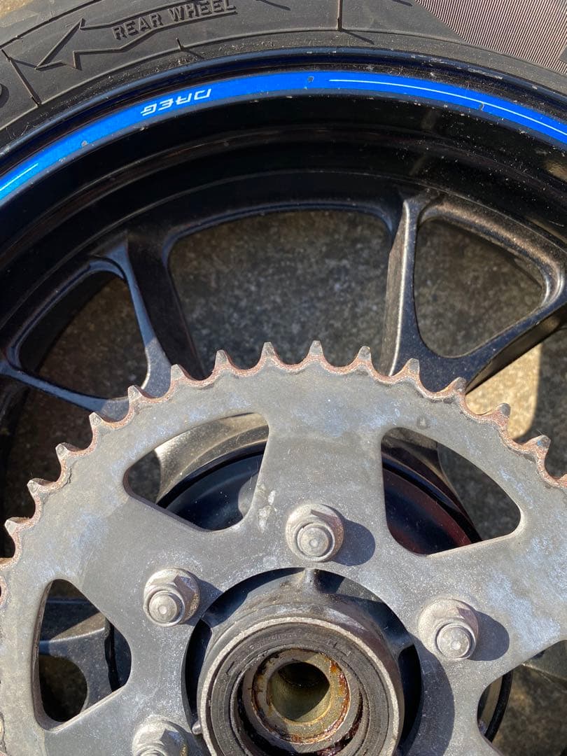 カワサキZRX1200ダエグリアホイール