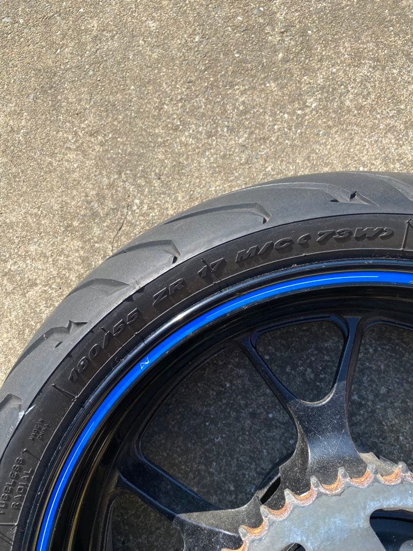 カワサキZRX1200ダエグリアホイール