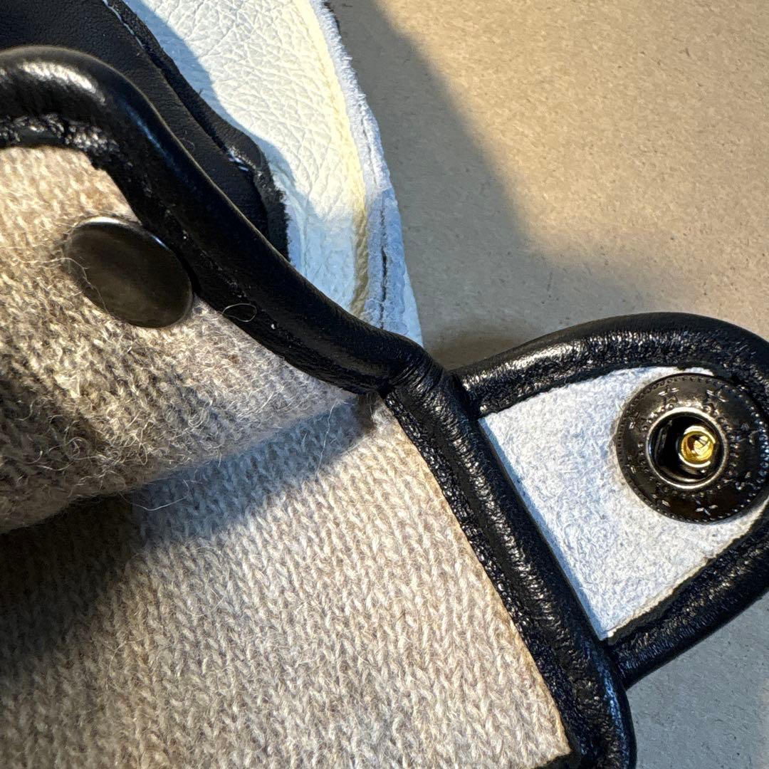 新品未使用！！XLサイズ ファイヤーパターン　レザーバイクグローブ