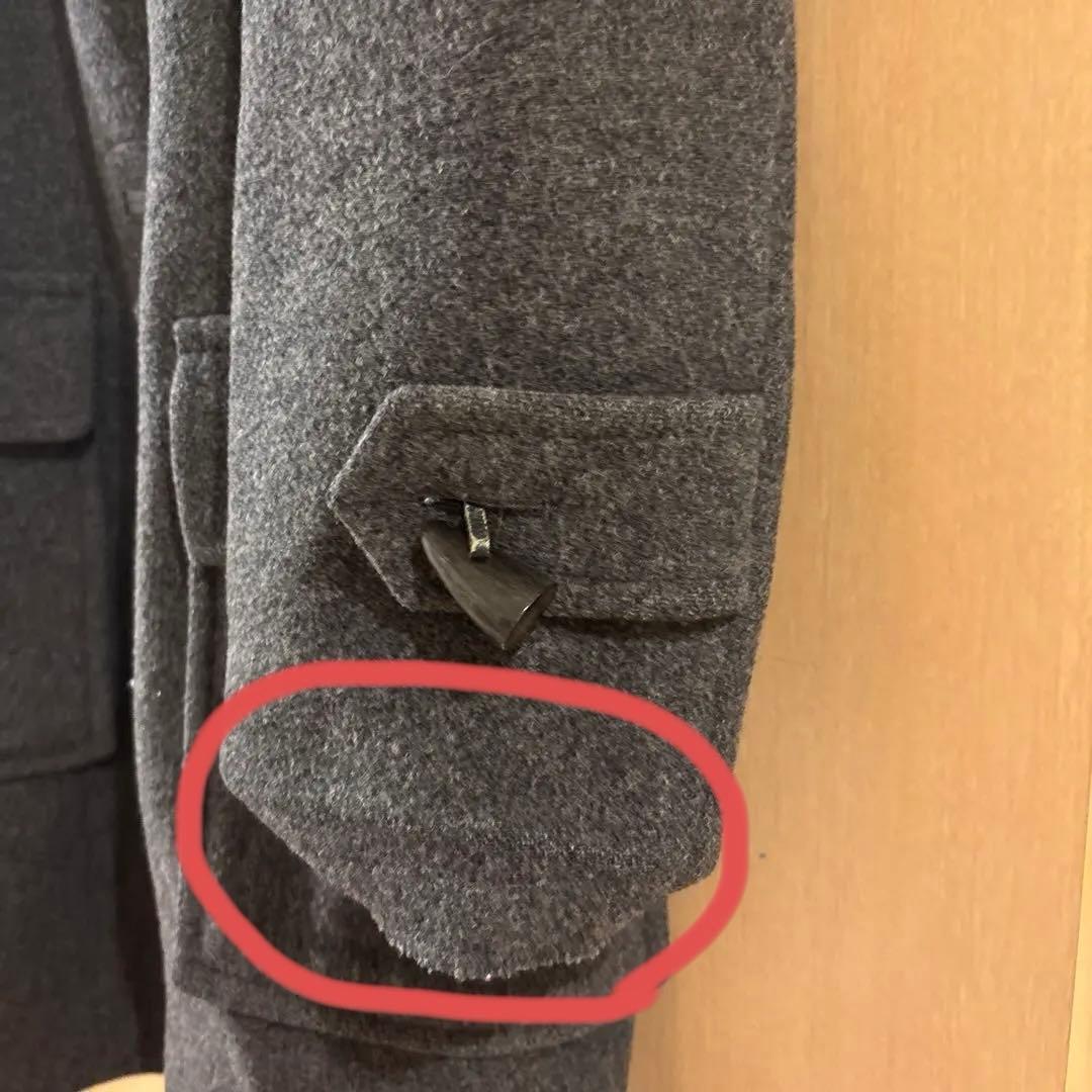 BURBERRY バーバリー ダッフルコート ウール グレー