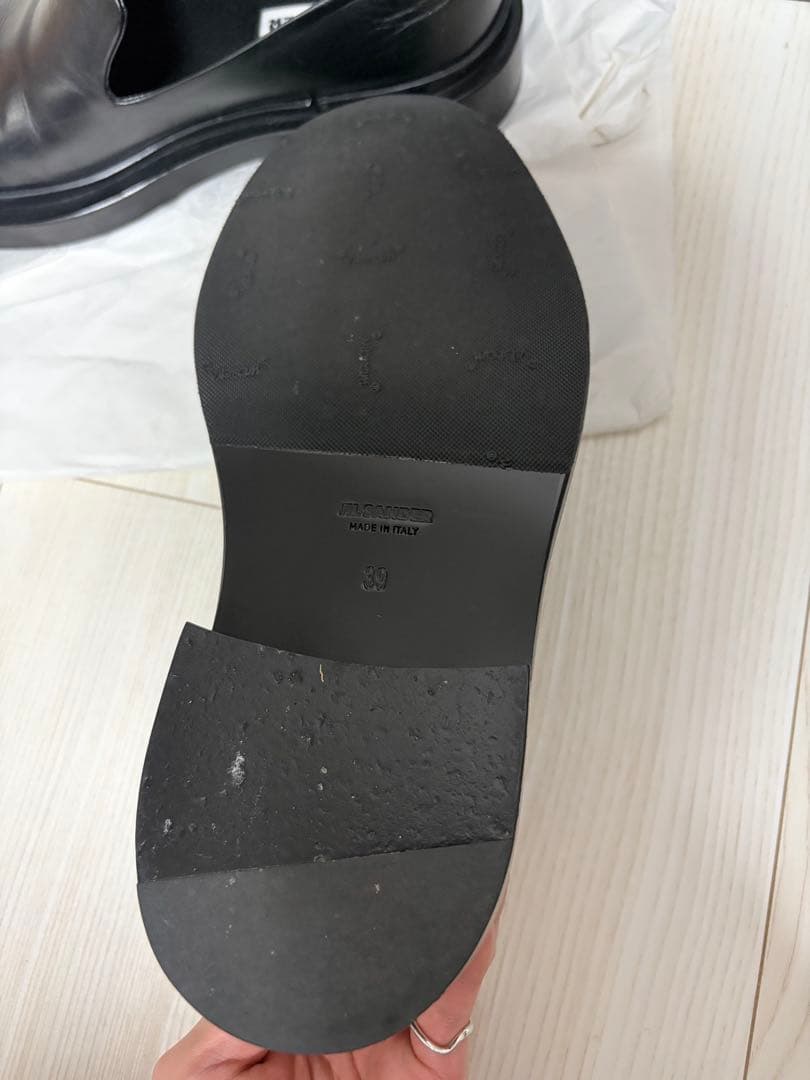 JIL SANDER Calf Leather Loafer ローファー 39