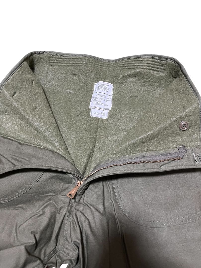 HD デッドストックUS NAVY A-2 デッキパンツ　M（31-34）