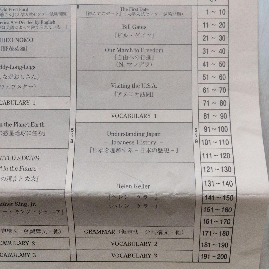 KUMON 英語LII教材　使用済み10枚＆未使用190枚　（計200枚）