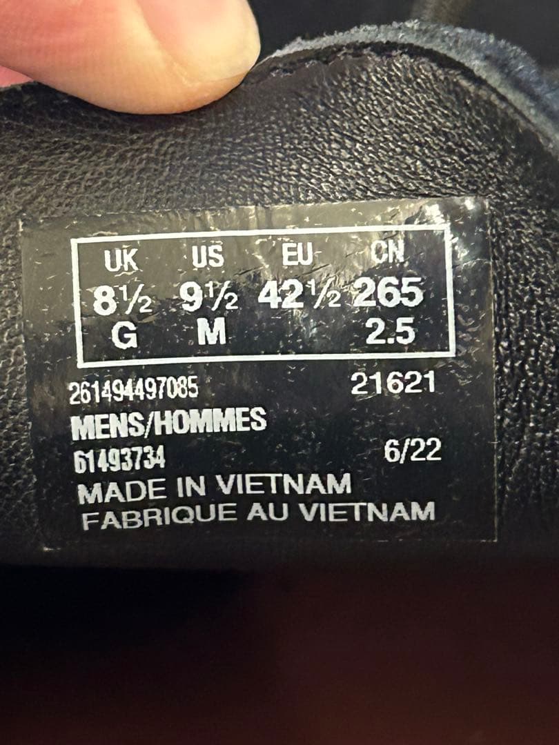 Wallabee GTX GORE-TEX 黒 ワラビーゴアテックス