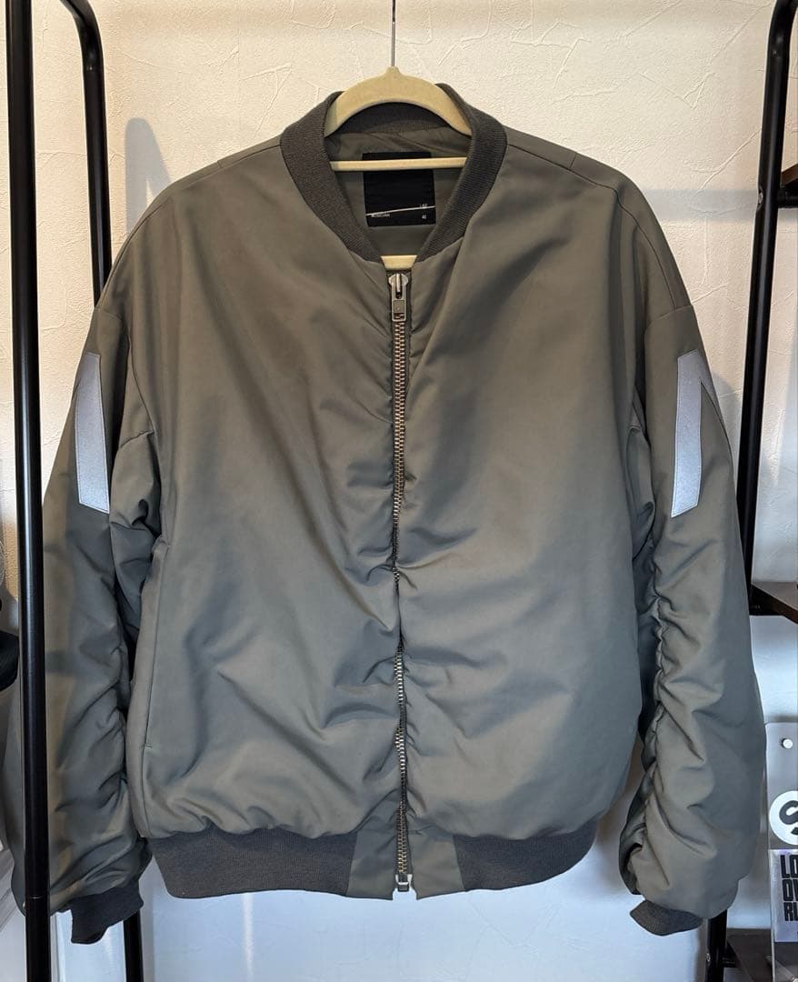17aw リフレクター中綿ブルゾン