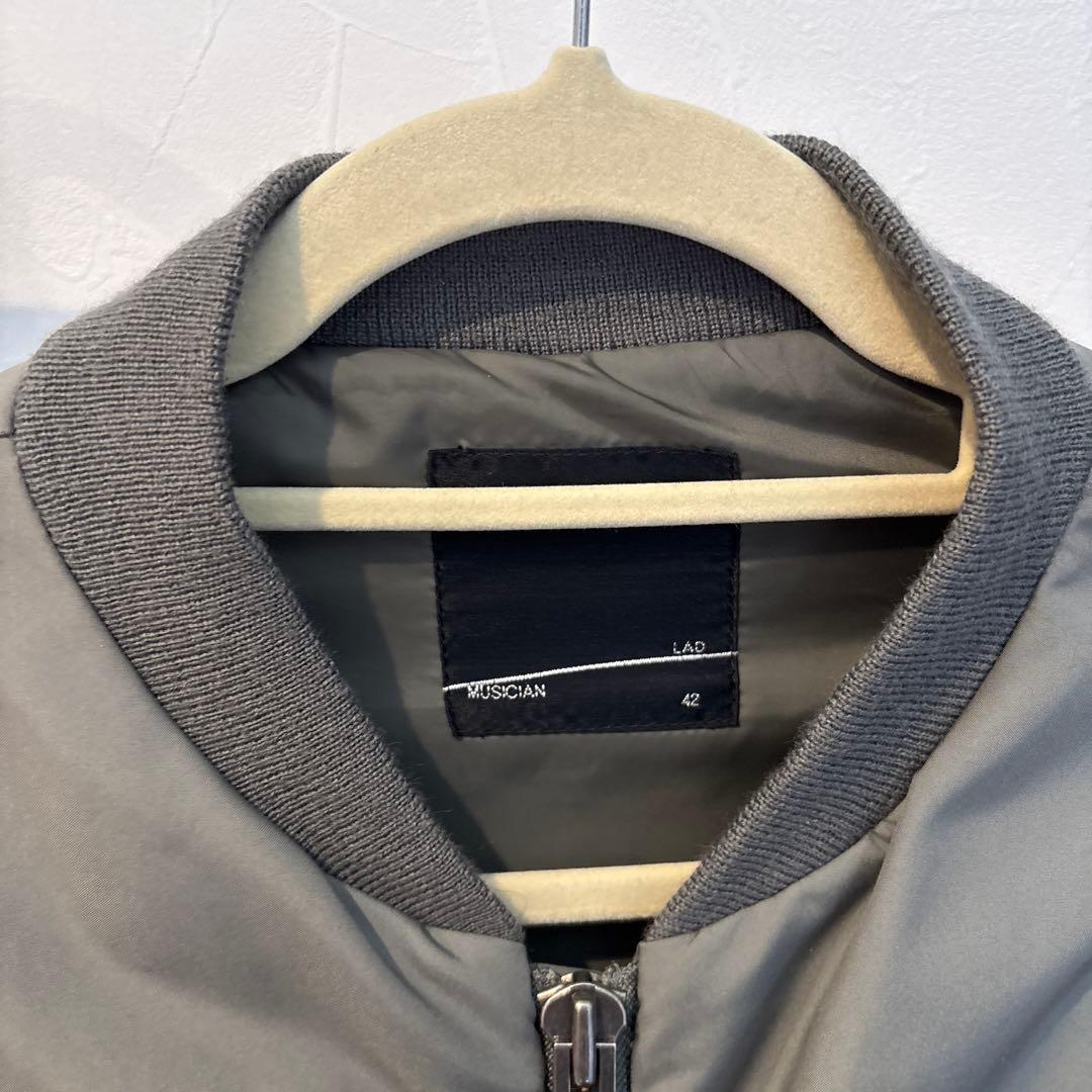 17aw リフレクター中綿ブルゾン