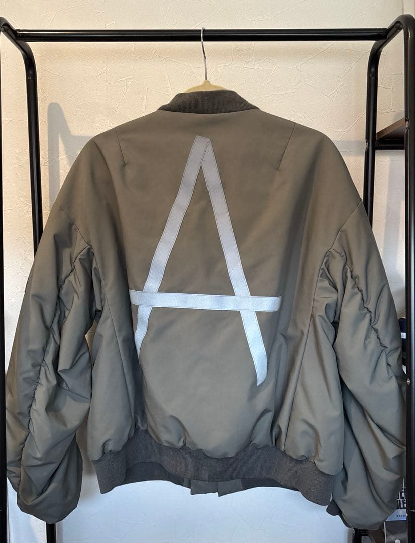 17aw リフレクター中綿ブルゾン