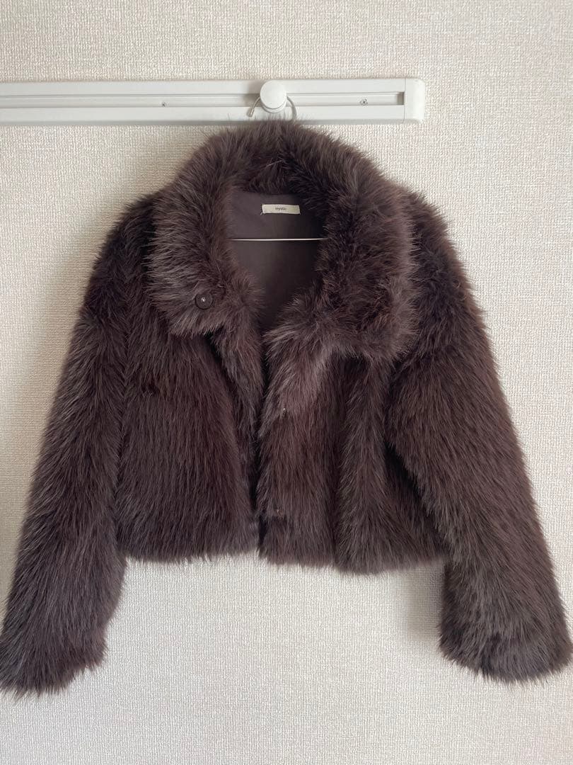 tatan【美品】mystic ショートファーコート