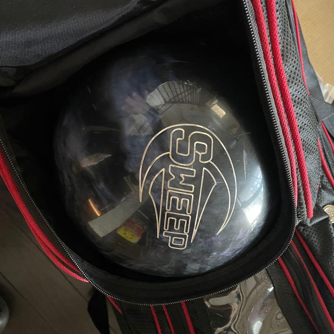 4個入り用ボウリングバッグ +ボール4個セット