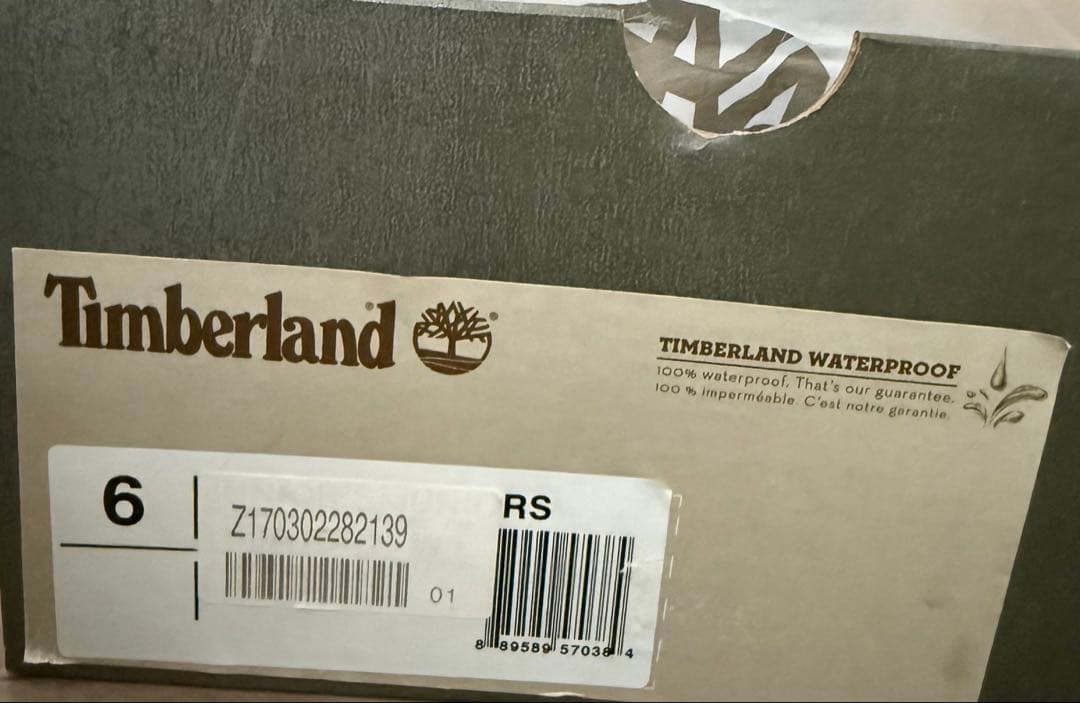 ティンバーランド　6インチ 24cm 新品未使用品値下げ