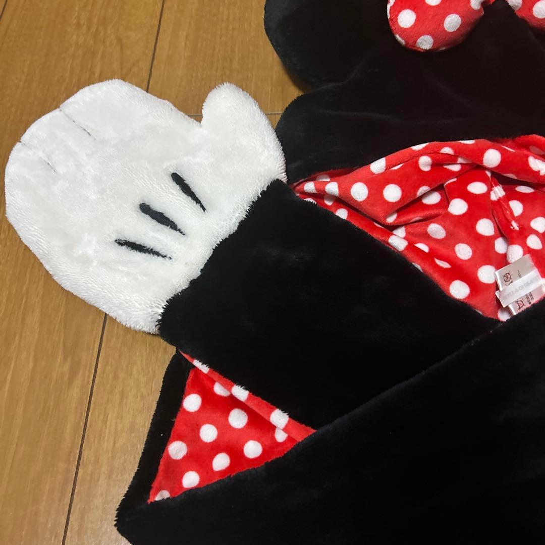 ミニーちゃん　マフラー　ファンキャップ