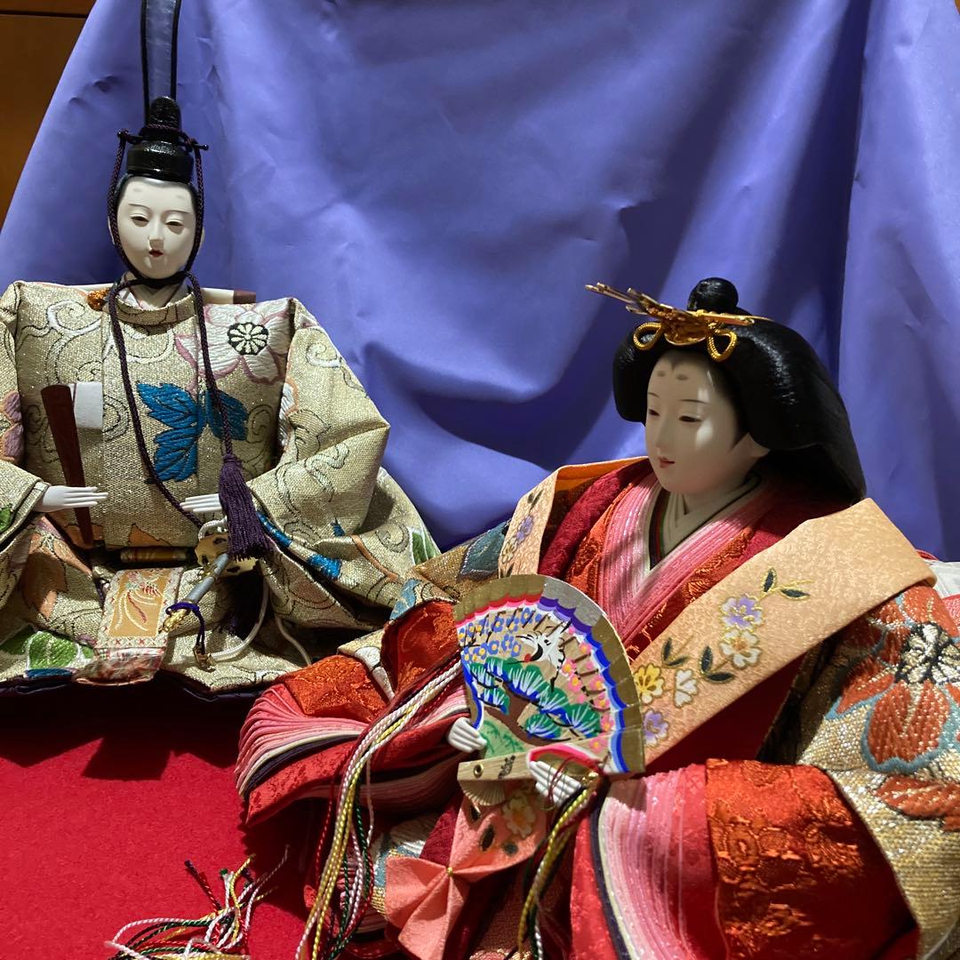 浪漫工房　です。 雛人形　ひな祭り　親王飾り　九番