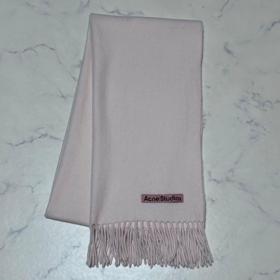 小物 Acne Studios Wool Scarf WarmWhite CA0210