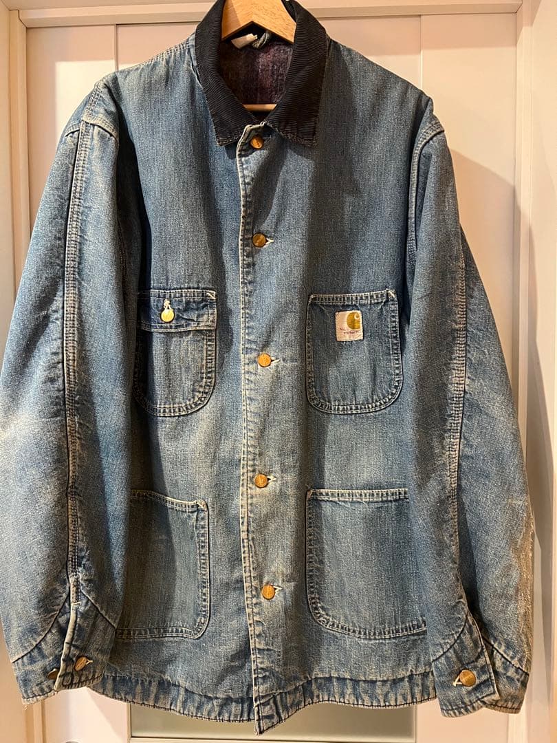 U*︎様 70s カーハート　チョアジャケット　カバーオール　ヴィンテージ プリ