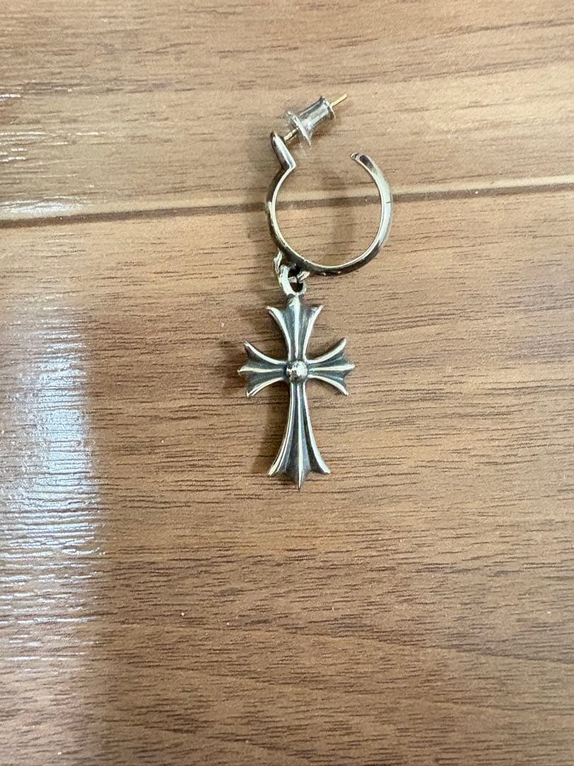 Chrome HeartsタイニーCHフープピアス(片耳)