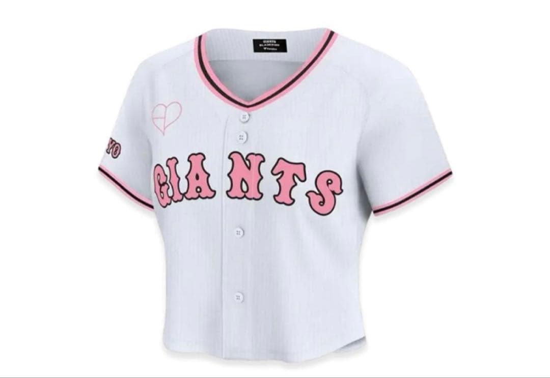 M*i様 読売巨人ジャイアンツ BLACKPINK Jersey Cropped