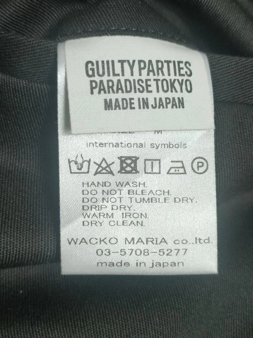 ホン.D.ケフィ　WACKO MARIA スラックス　オリーブ カーキ