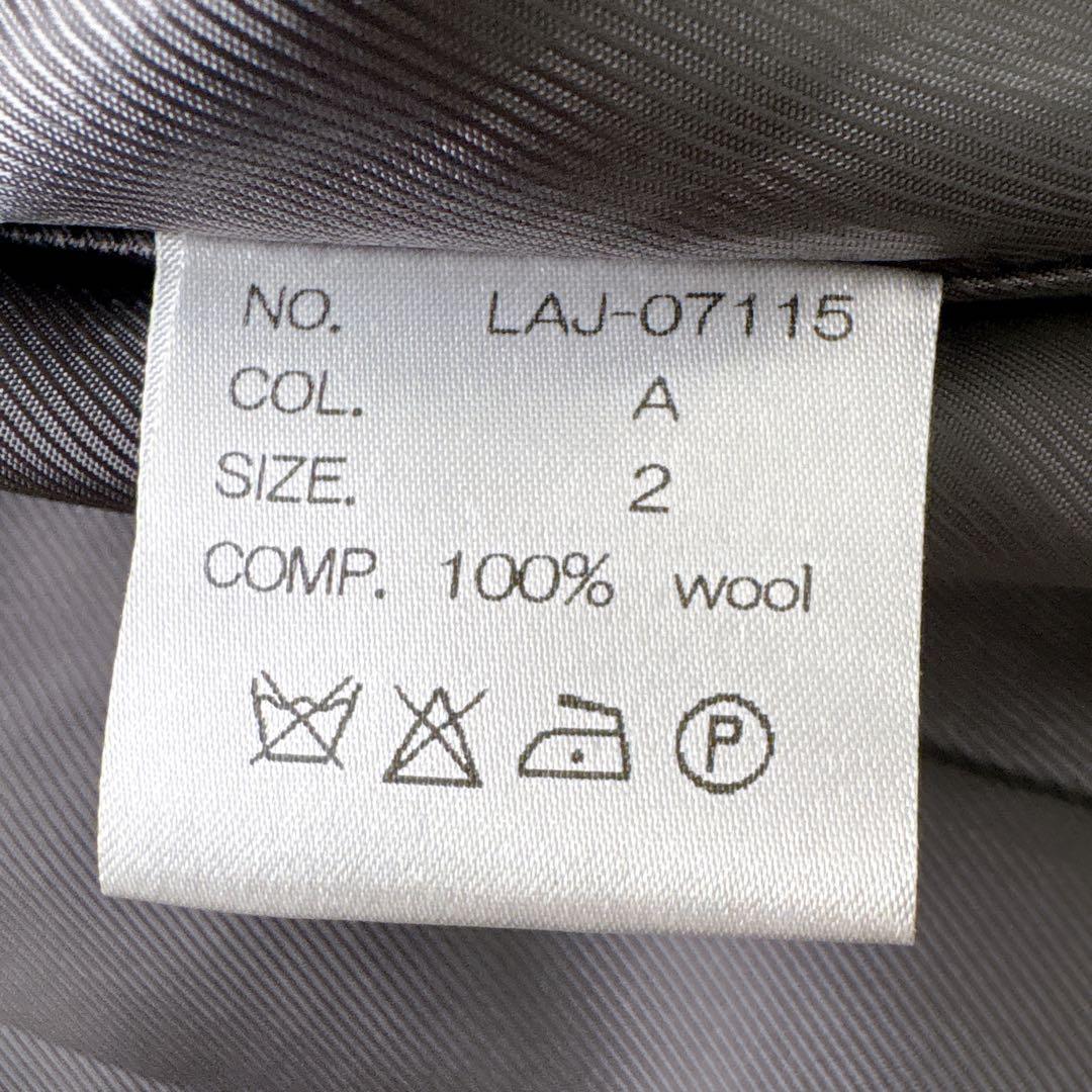 【美品】トレンチコート　ベルト　襟　lalu Merph ラルー　メルフ