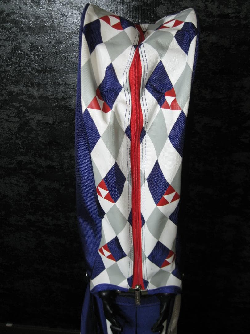 FISHER ネイビー キャディバッグ(G185)