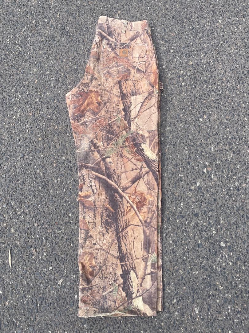 Carhartt リアルツリーカモ ペインターパンツ 34×32
