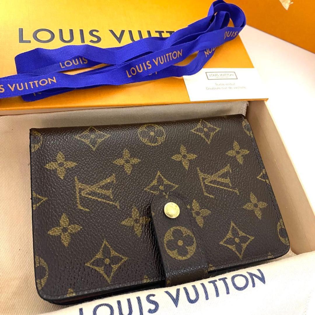 ルイ ヴィトン◎ポルトパピエジップ モノグラム ラウンドファスナー 二つ折り財布