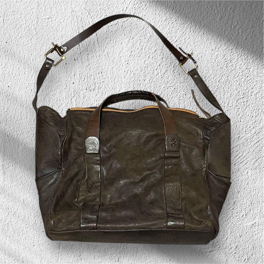 DIESEL BLACK GOLD ディーゼル ブラックゴールド レザー バッグ