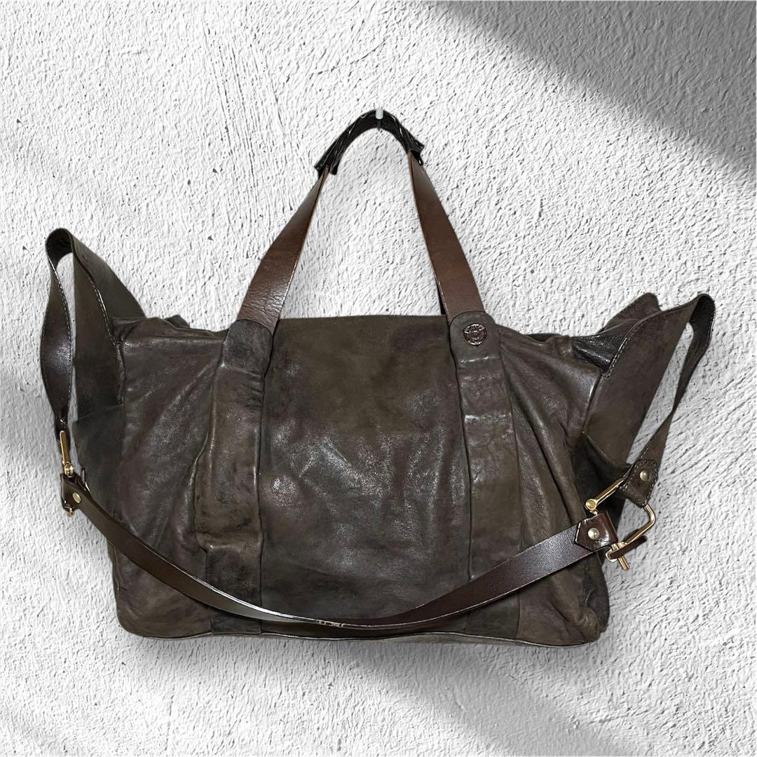 DIESEL BLACK GOLD ディーゼル ブラックゴールド レザー バッグ