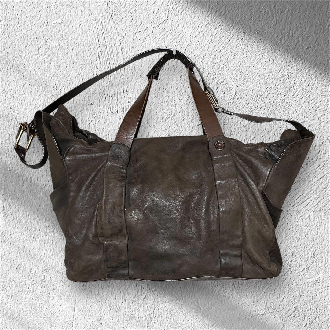 DIESEL BLACK GOLD ディーゼル ブラックゴールド レザー バッグ