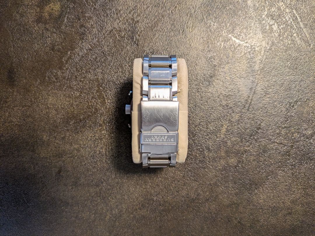 BURBERRY クロノグラフ 時計 ステンレス