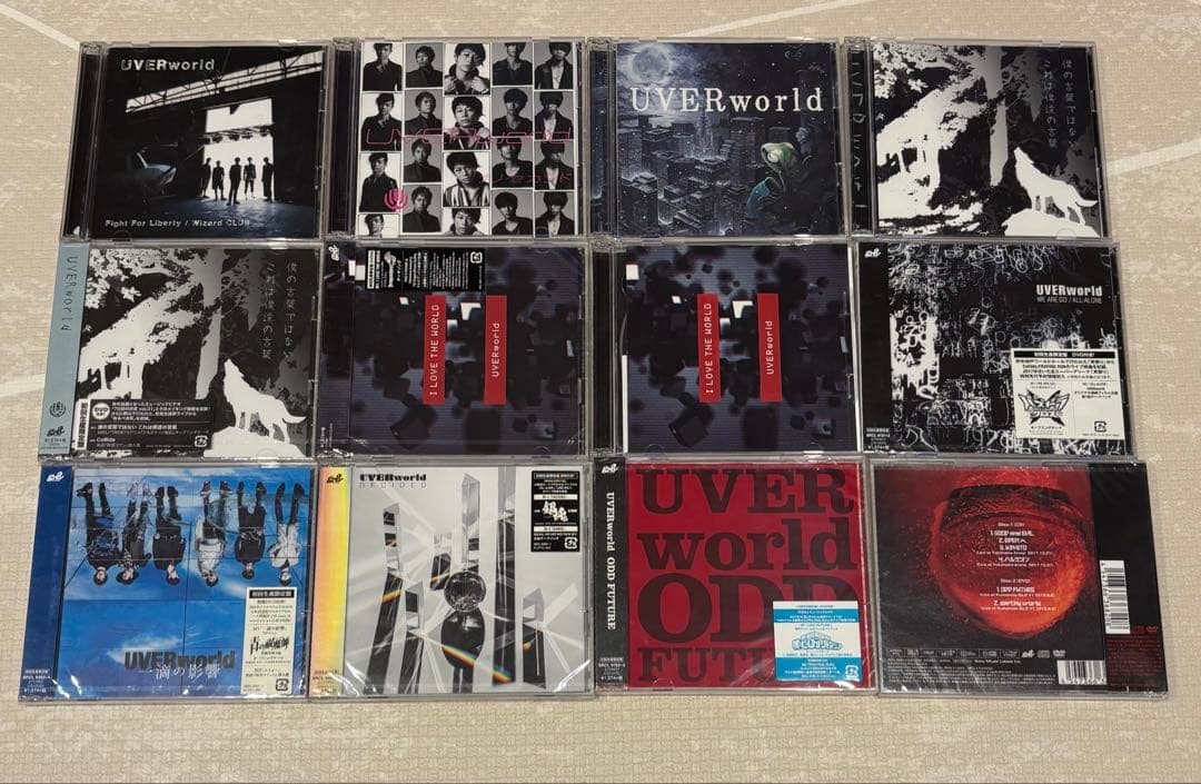 【そらまめ】UVERworld シングルCD 54枚　セット