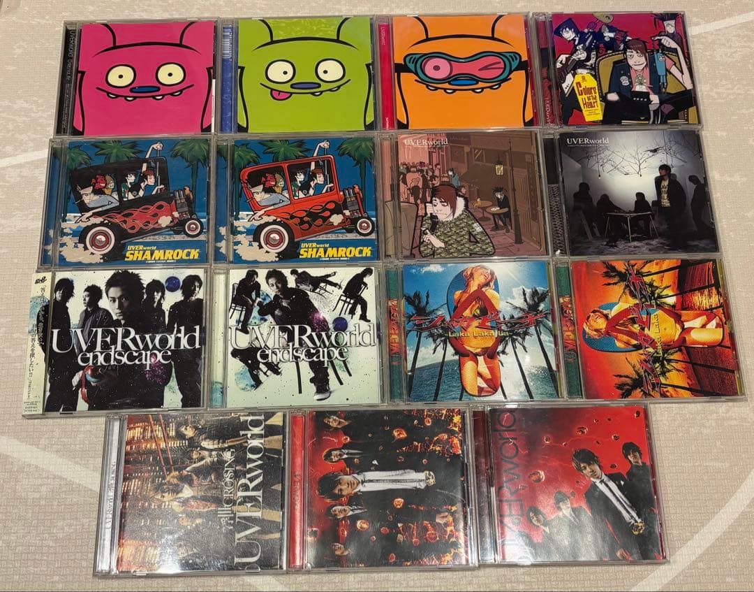 【そらまめ】UVERworld シングルCD 54枚　セット
