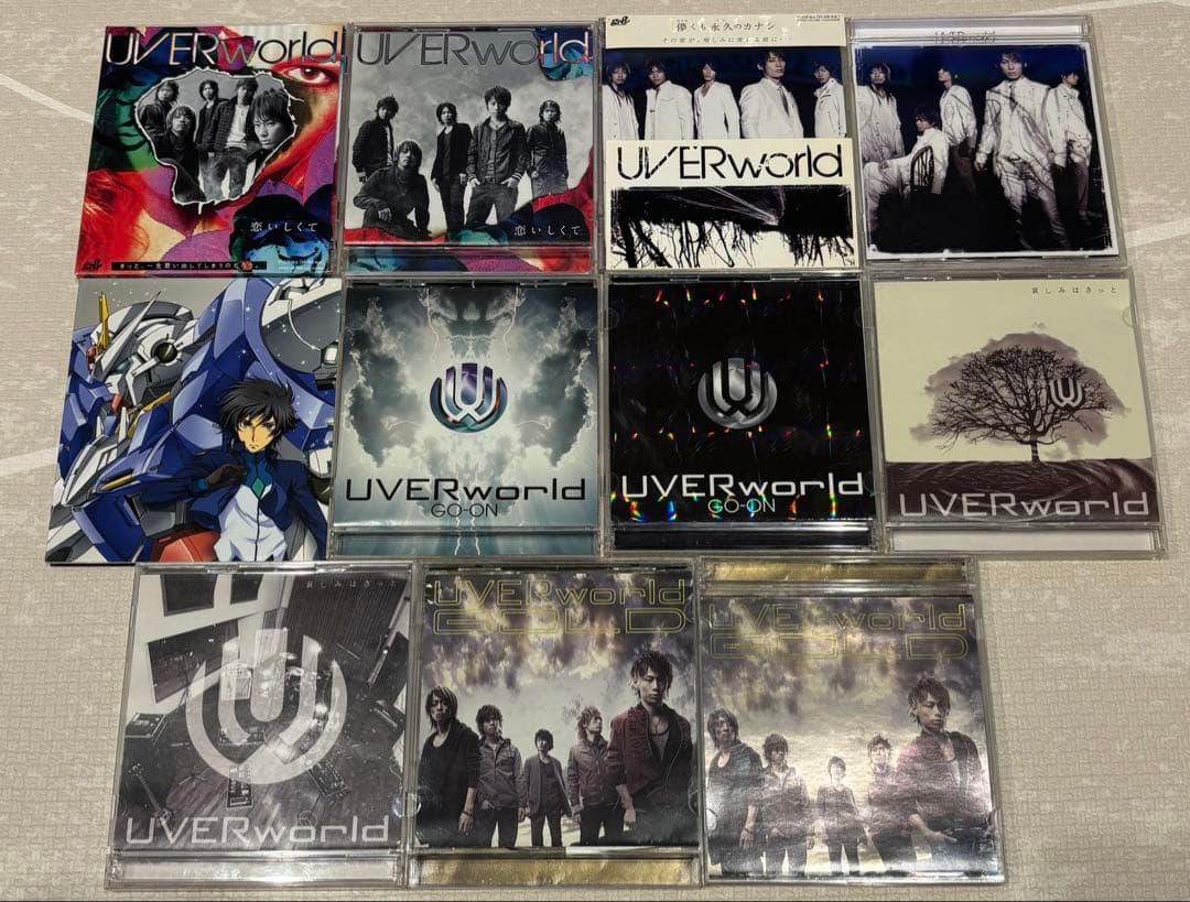 【そらまめ】UVERworld シングルCD 54枚　セット