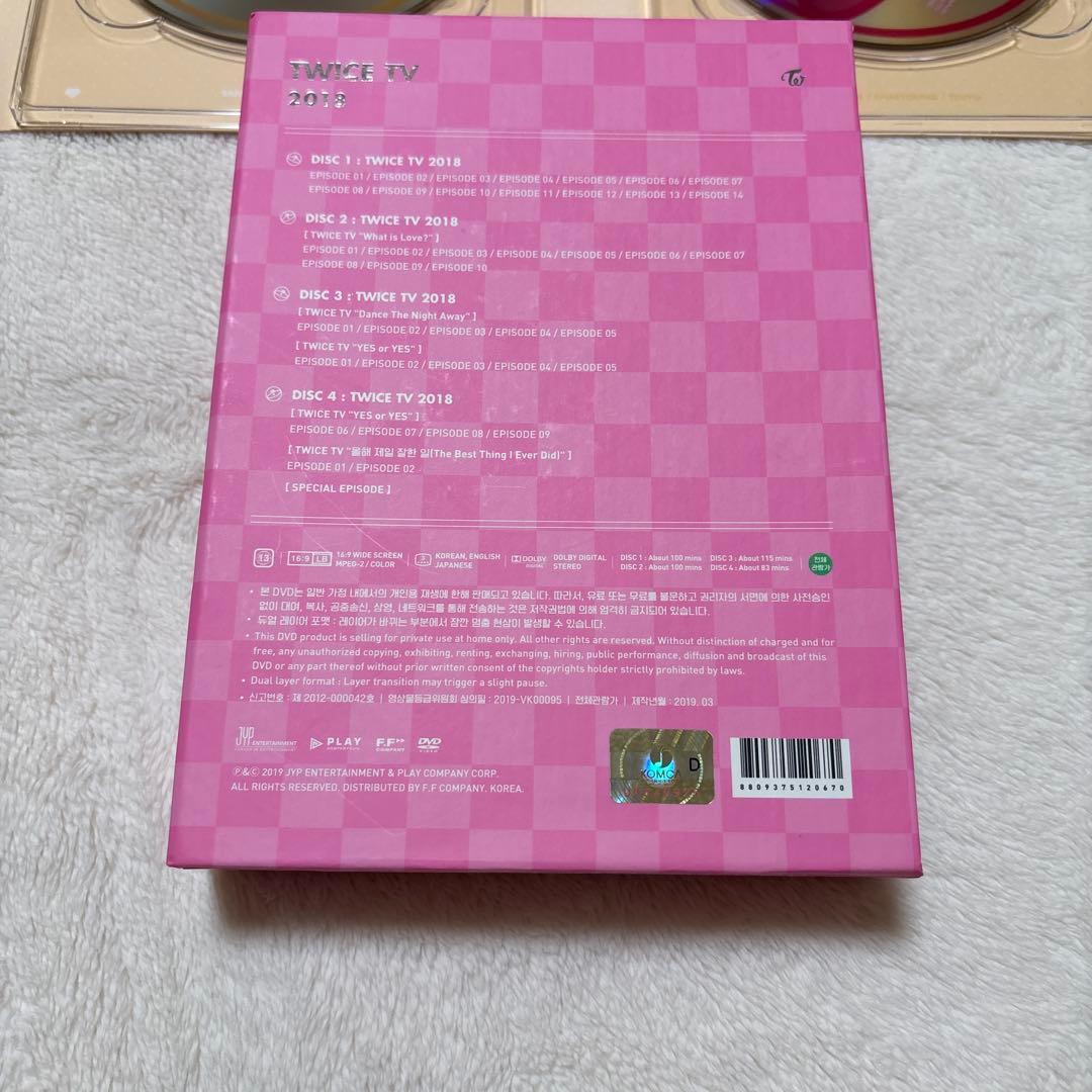 TWICE TV 2018・4・5・6 特典あり