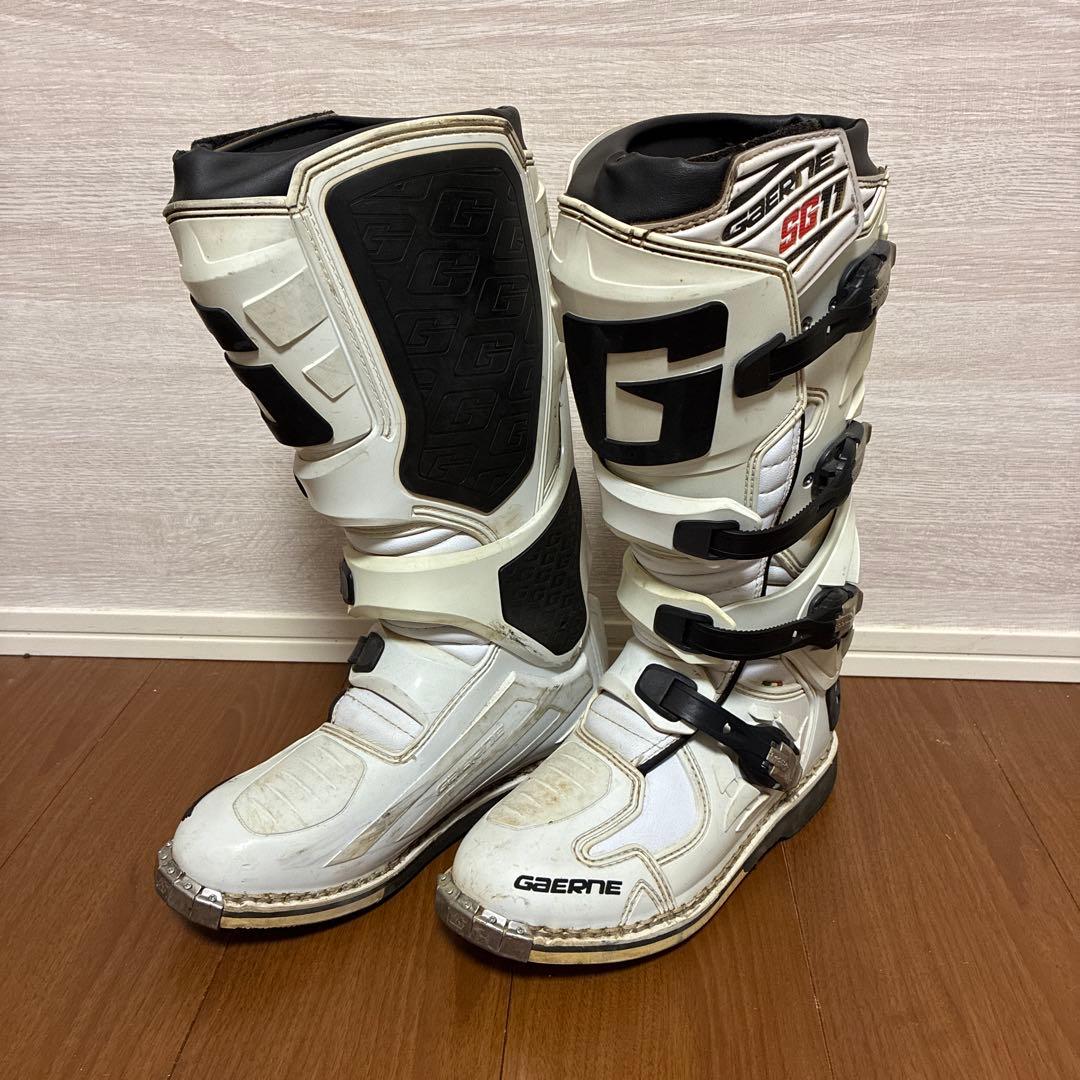 ［最終値下げ］Gaerne SG-11 ブーツ EU 43 ホワイト 27cm