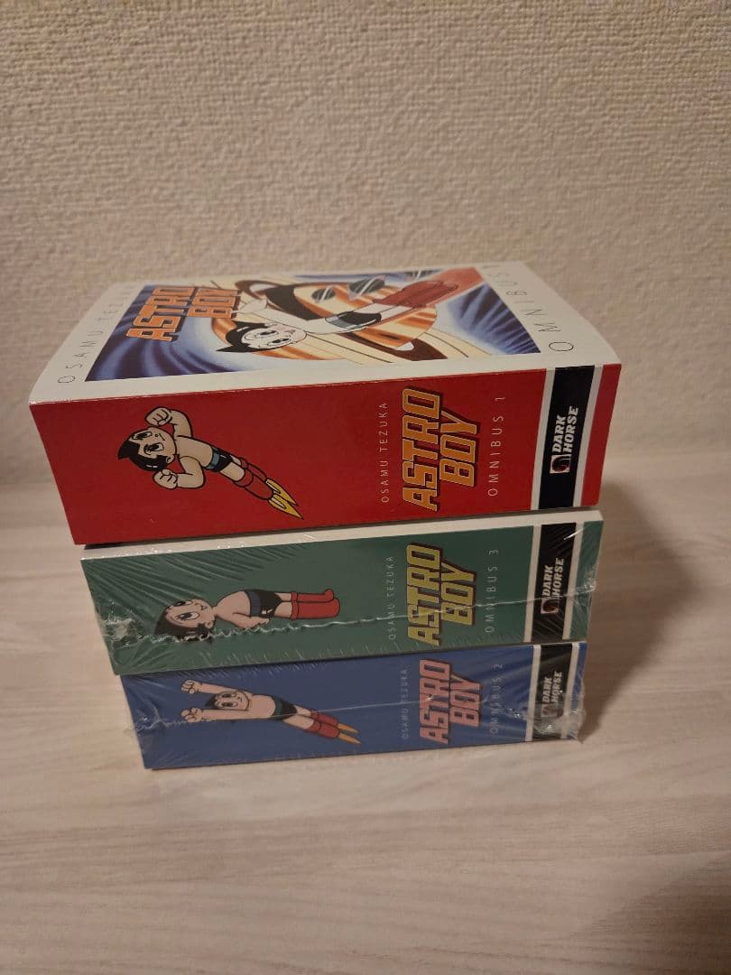 洋書 Astro Boy Osamu Tezuka omnibus 1,2,3 Set
