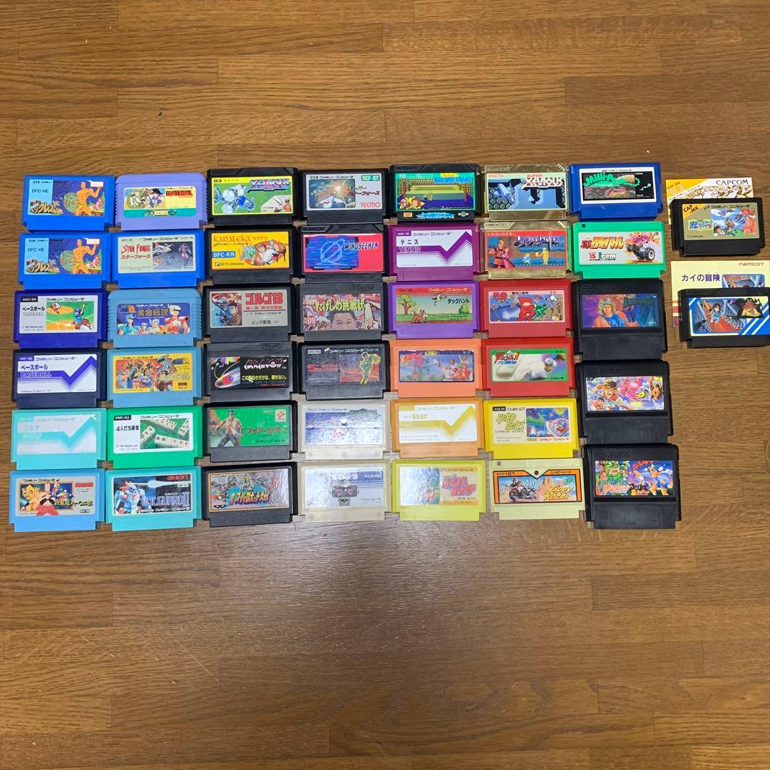 ファミコンソフト　ファミコン　ソフト　まとめ売り　おまけ付き