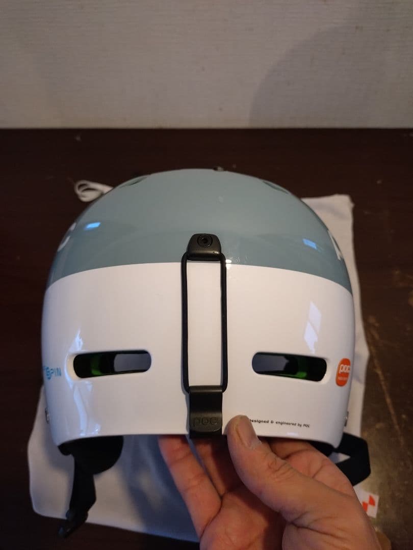 POC ヘルメット グレー/ホワイト artic sl spin helmet