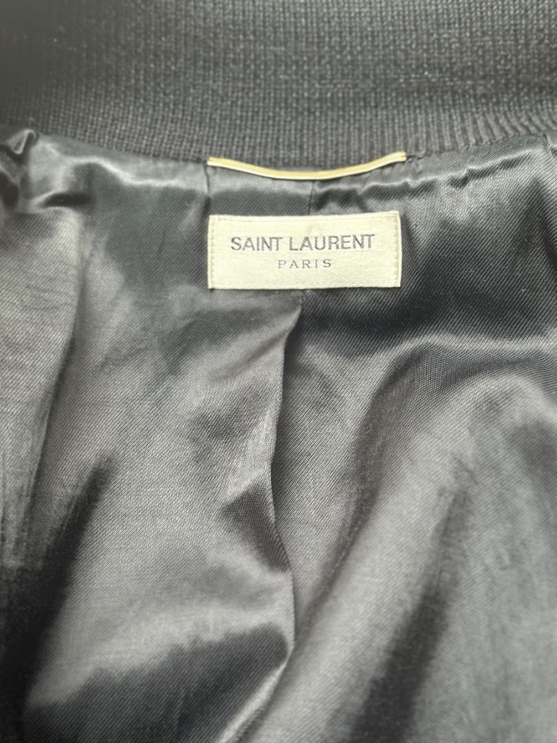 サンローラン　テディボンバージャケット　36