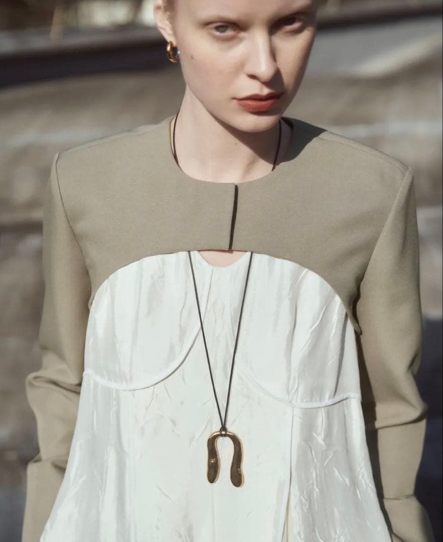 【新品未使用】ADAM ET ROPE' アダム エ ロペ　ボレロ　ジャケット