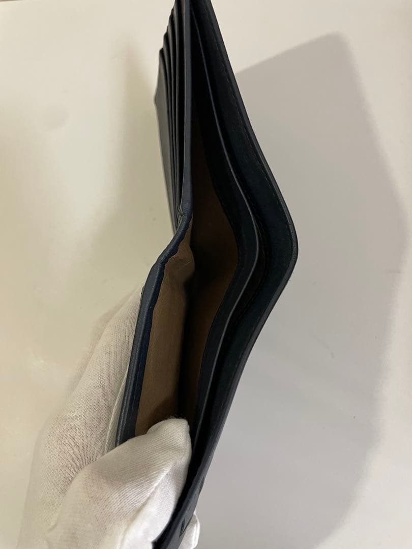 BOTTEGA VENETA 財布　二つ折り財布 ネイビー