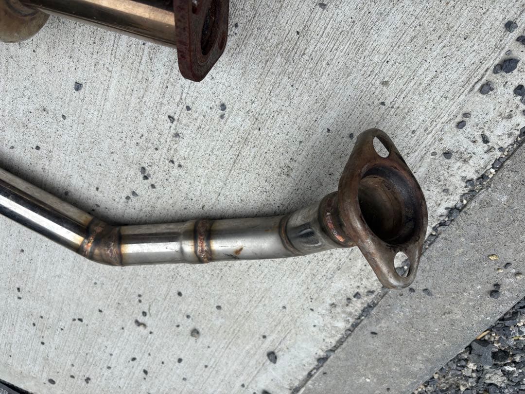 ステンレス製マフラー フランジ付き　ジムニー71